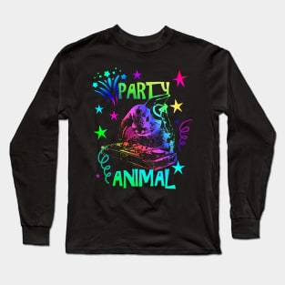 Bunny Party Animal Long Sleeve T-Shirt